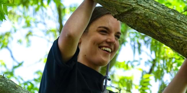 Cecilie Træ Klatring Web